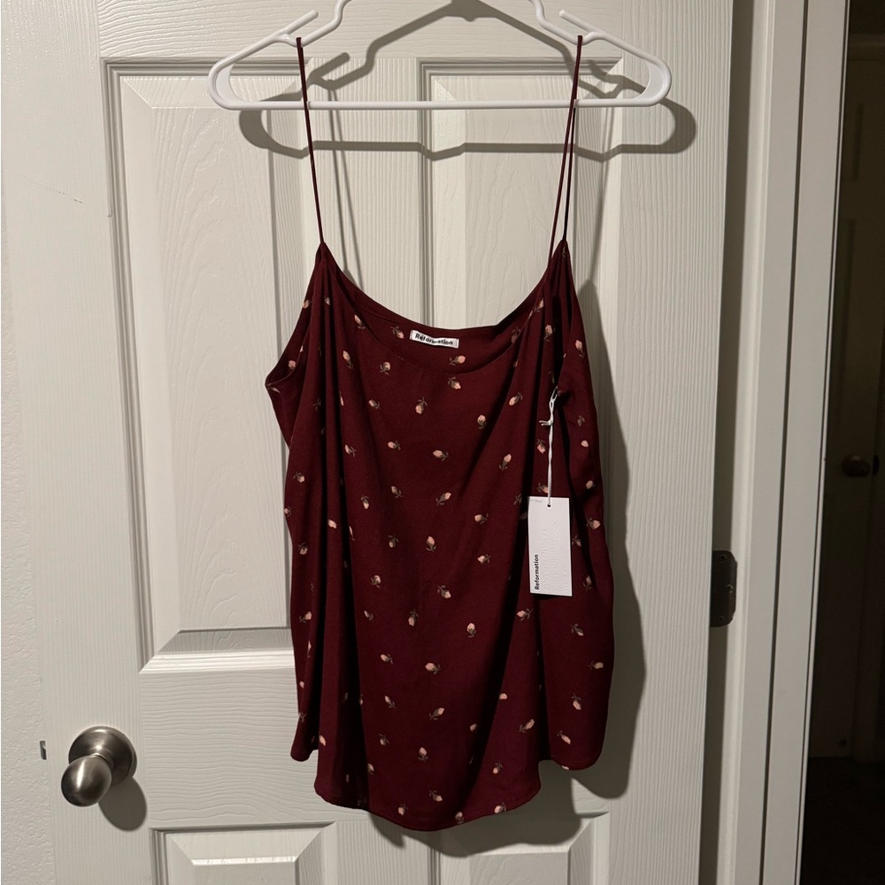 Reformation Atticus Tank in Carina